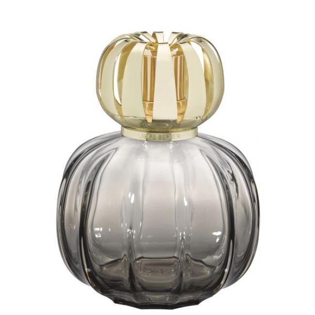 LAMPE CORALI GRIS AVEC RECHARGE 250 ML PARFUM VELOURS D&rsquo;ORIENT